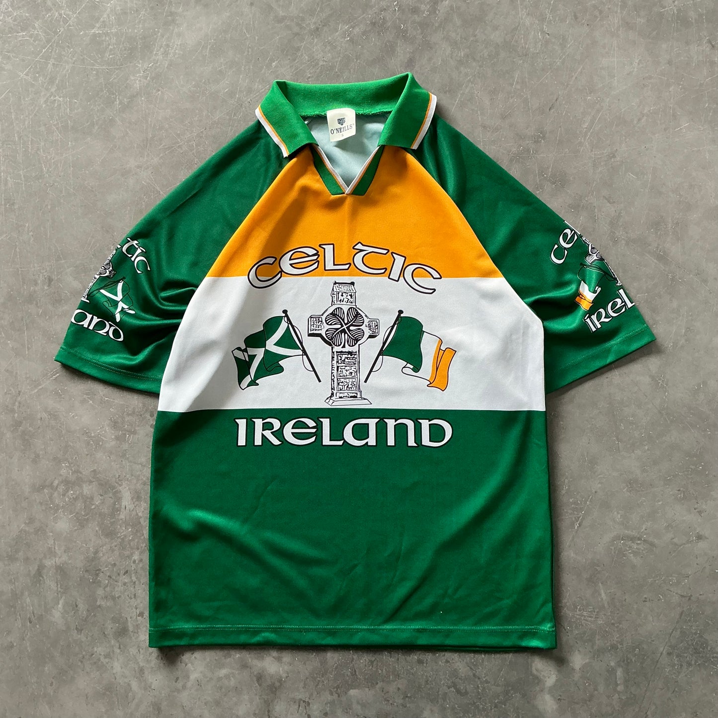O’Neills Celtic Ireland Jersey Size S/M
