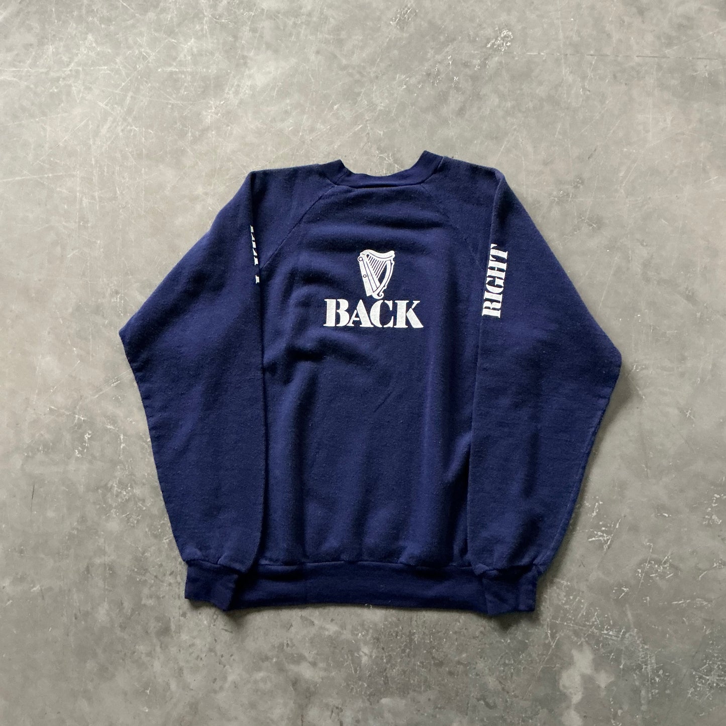 Rare 1980's Guinness Sweatshirt Size S/M