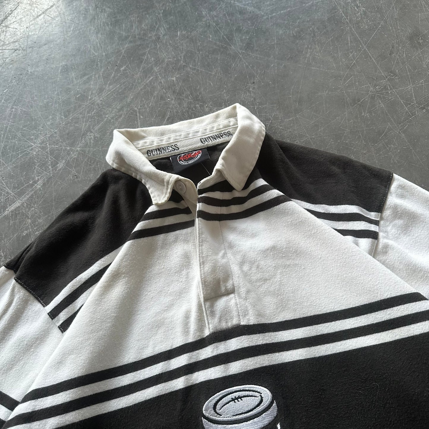 Vintage Guinness Rugby Shirt Size M