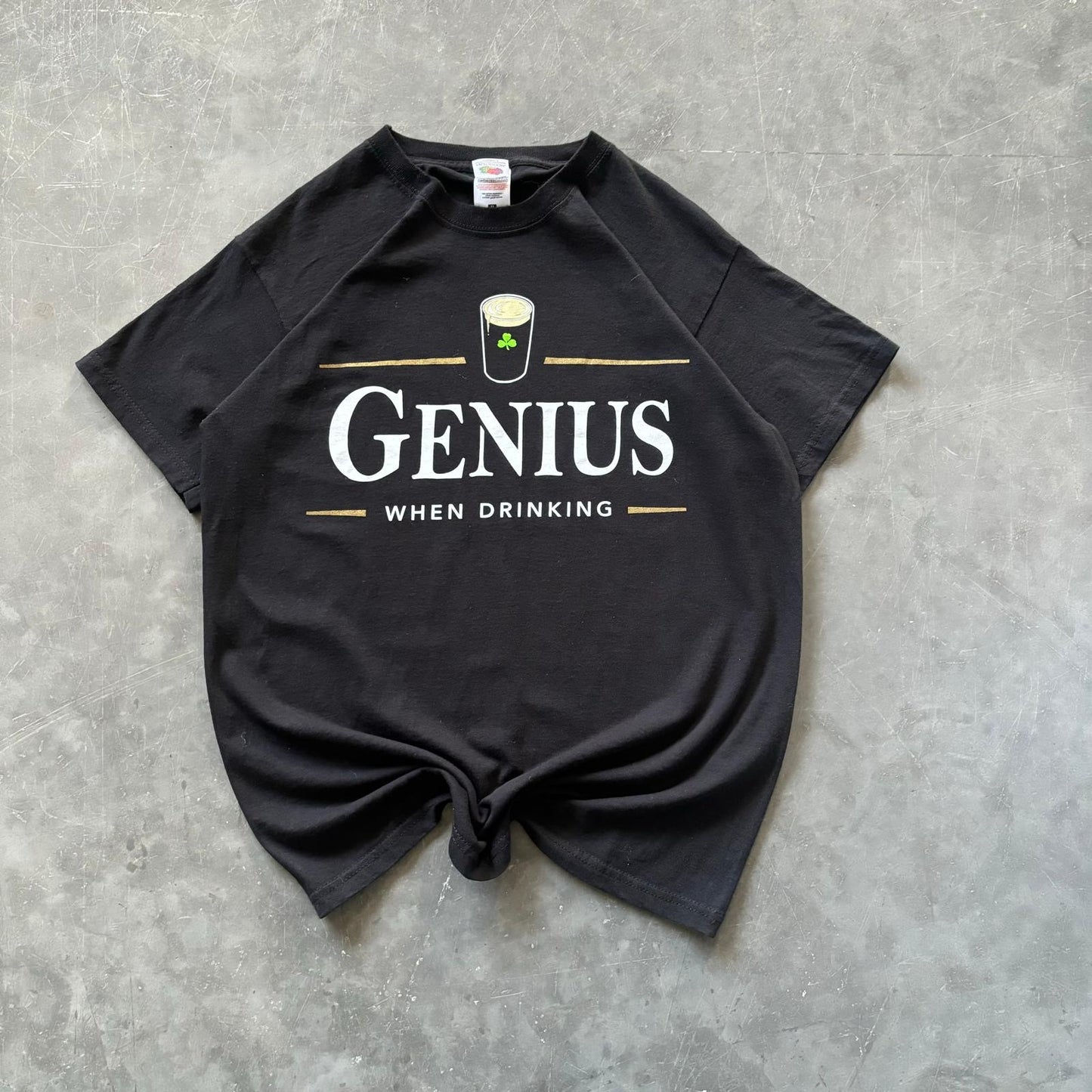 Vintage Guinness Genius Tee Size XS