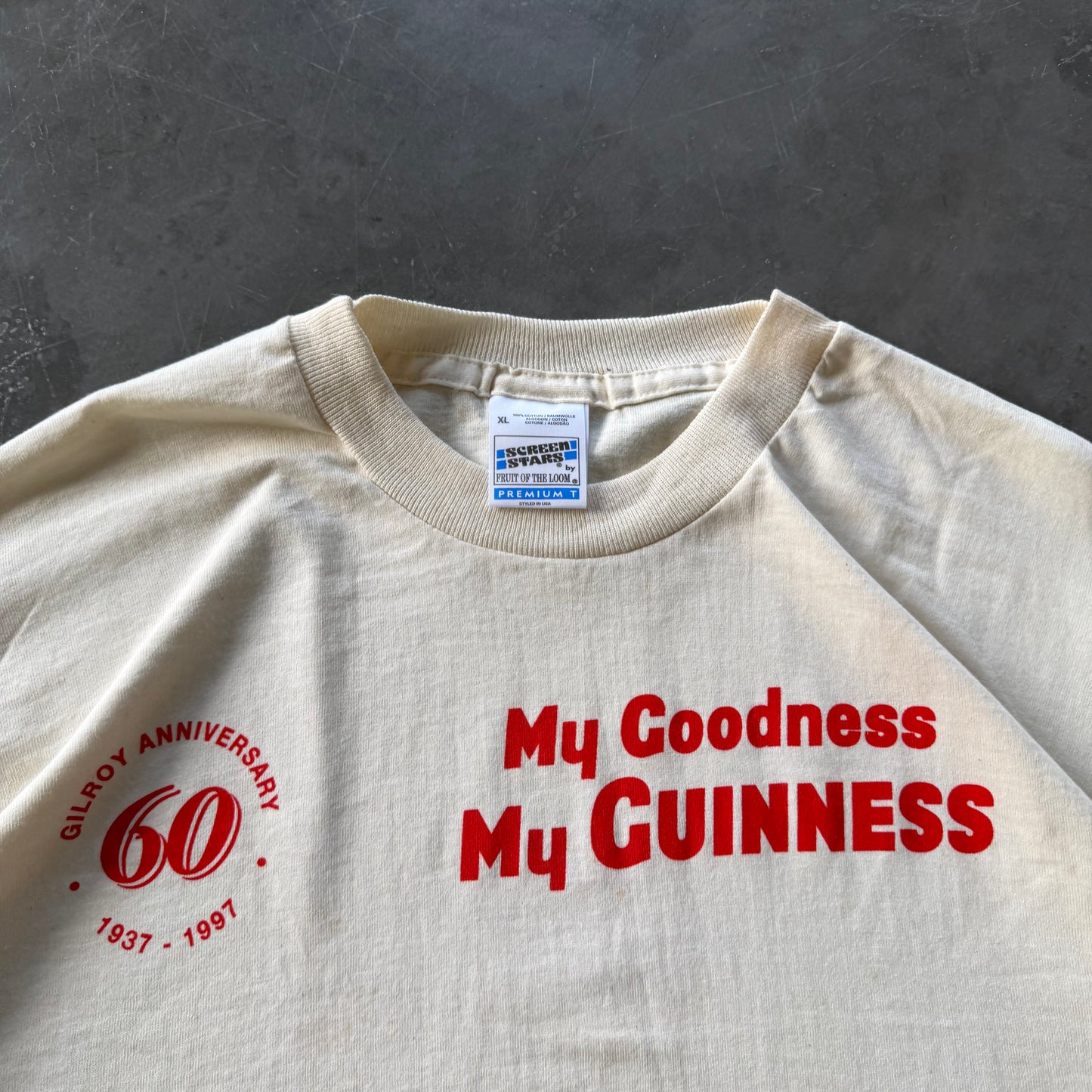 Vintage 1997 Guinness Tee Size XL