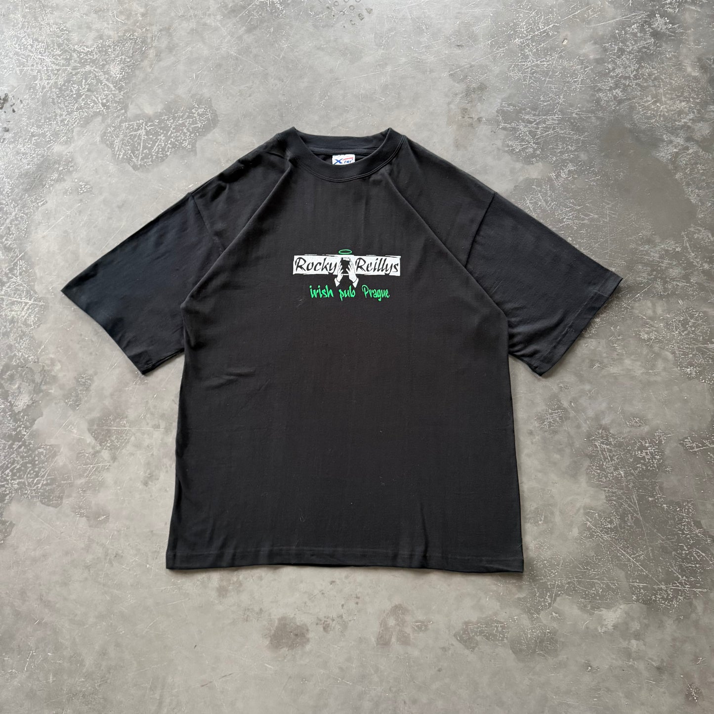 Vintage Rocky Reillys Prague Tee Size XL