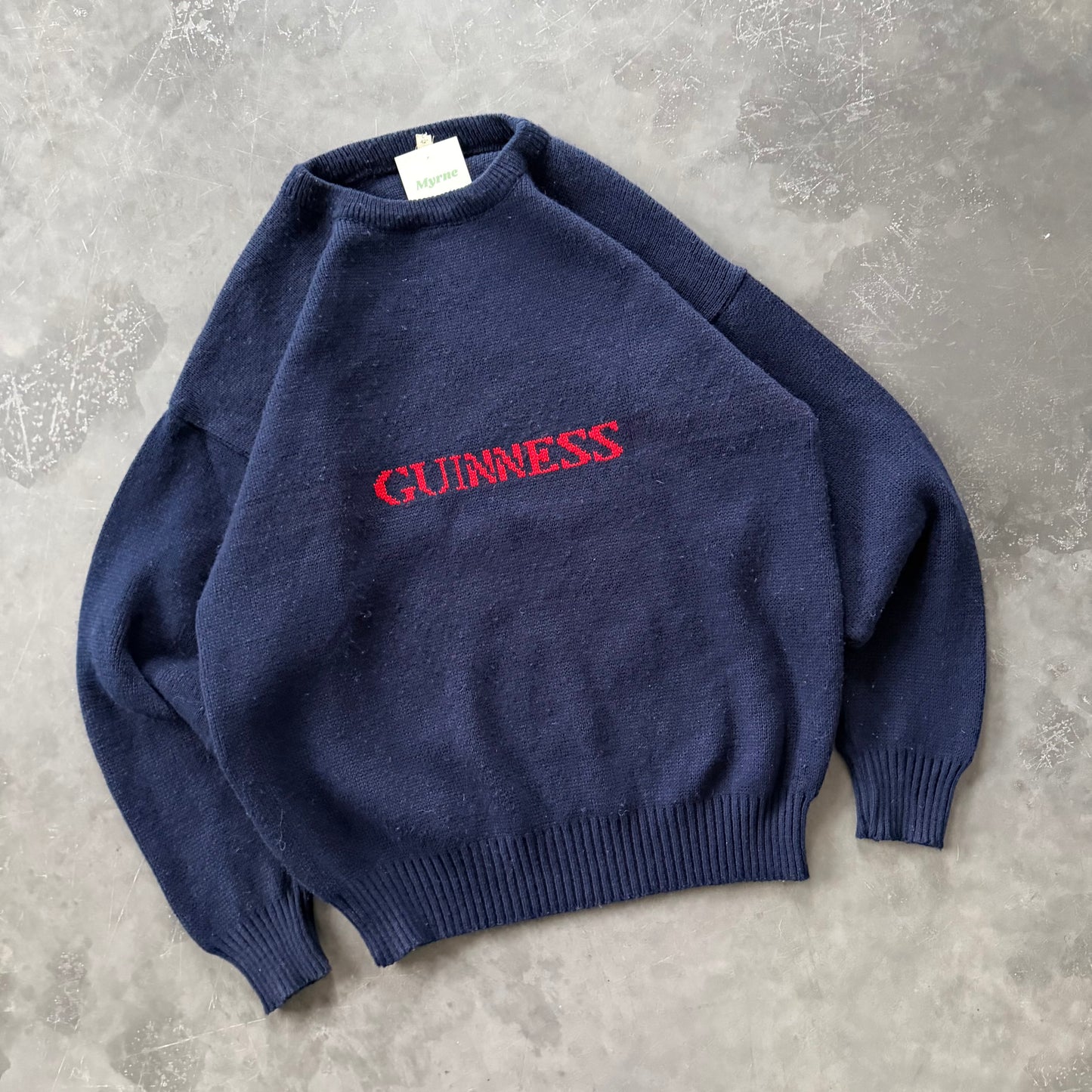 Vintage Guinness Sweater Size Medium