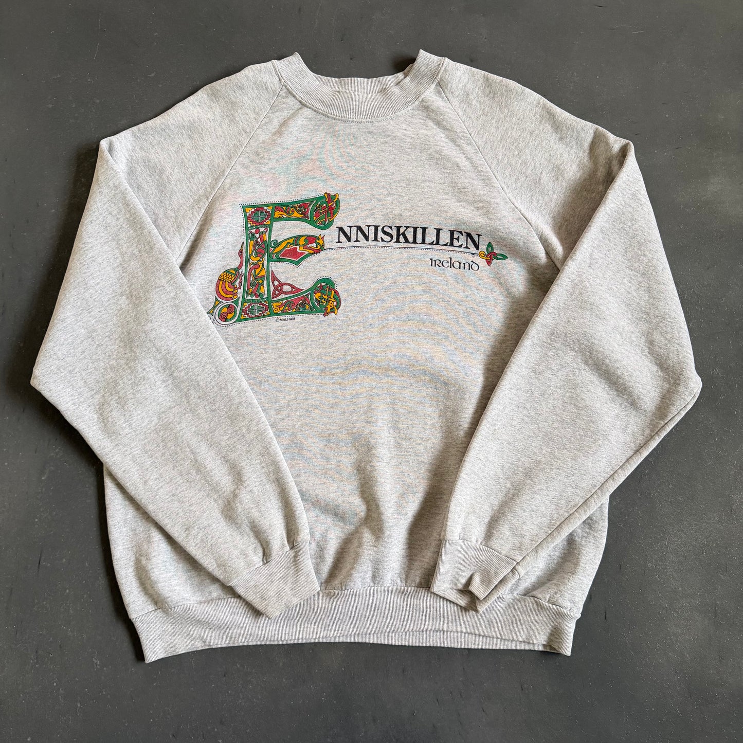 Vintage Enniskillen Sweatshirt Size Large