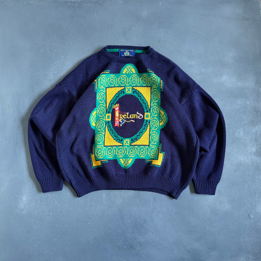 90's Vintage Ireland Sweater Size Medium