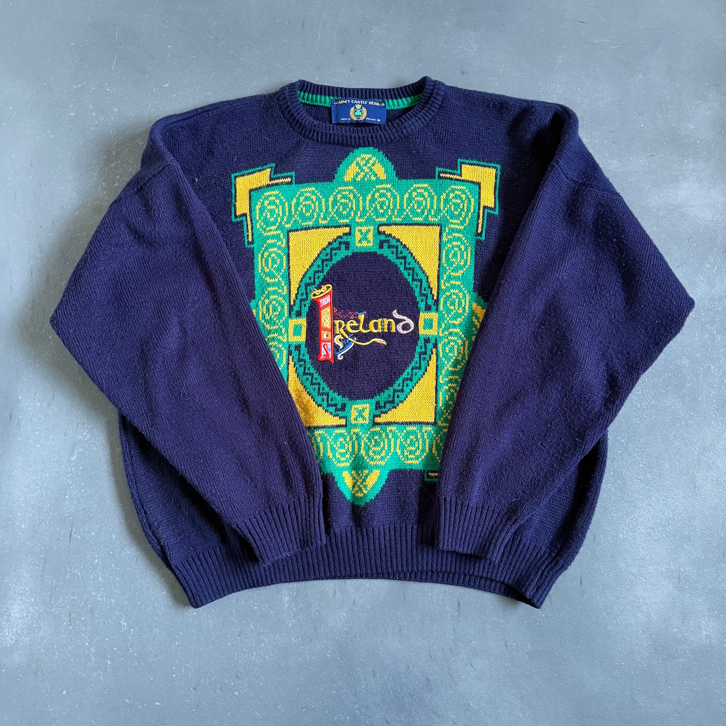 90's Vintage Ireland Sweater Size Medium