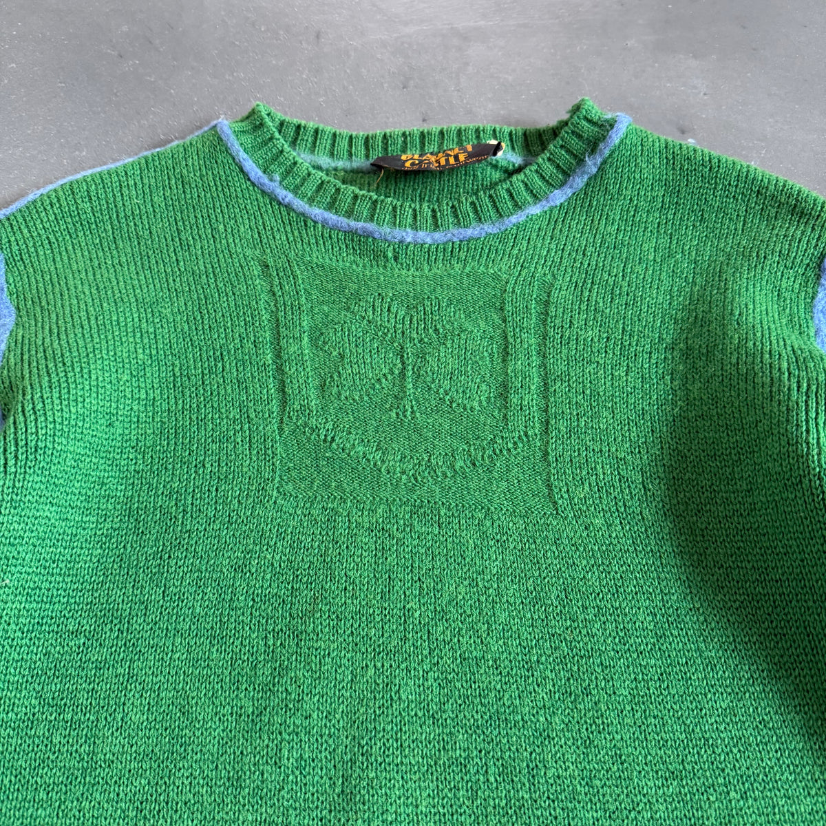 Vintage Irish Woollen Geansaí Size S