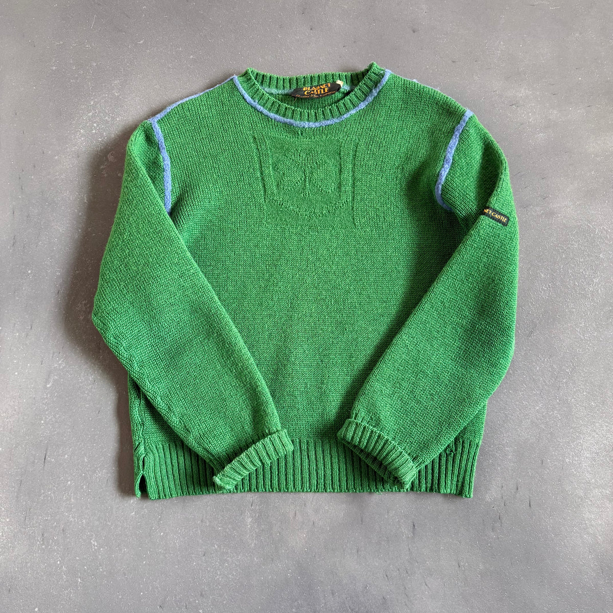 Vintage Irish Woollen Geansaí Size S