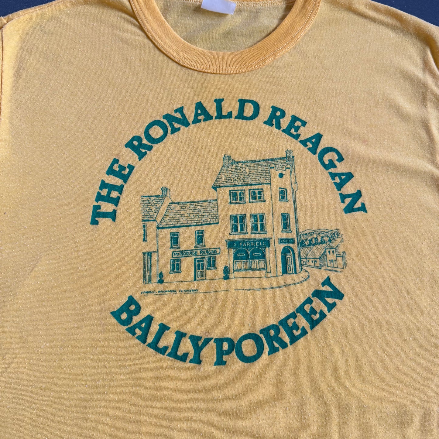 1980's Rare Ronald Reagan Pub Tee Size S