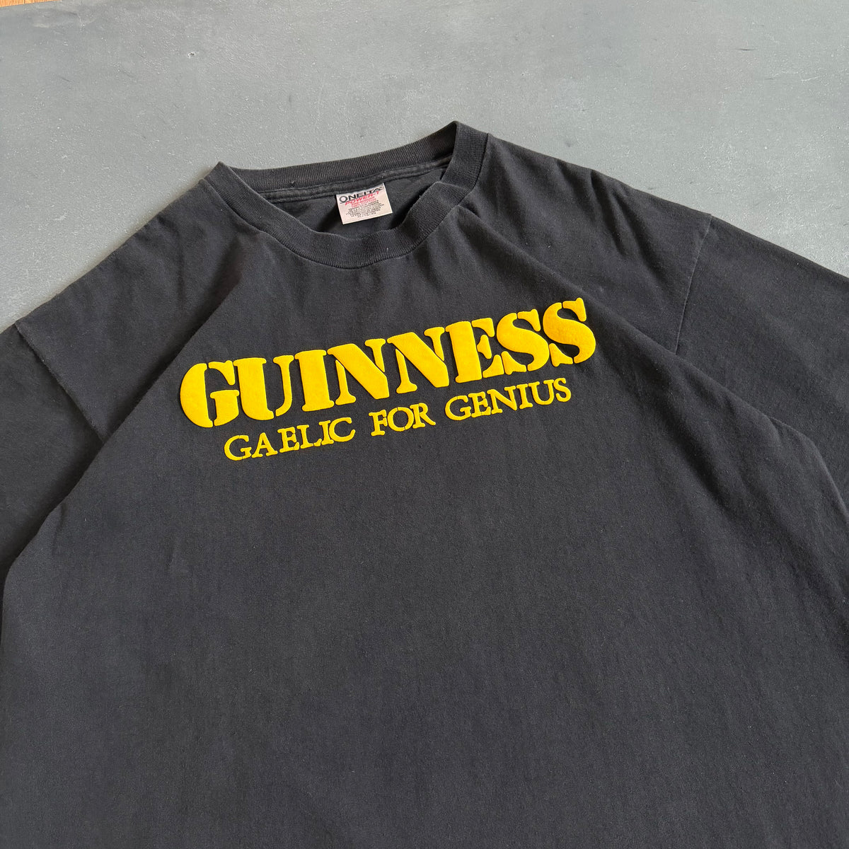 1990's Rare Gaelic Guinness Tee Size Large