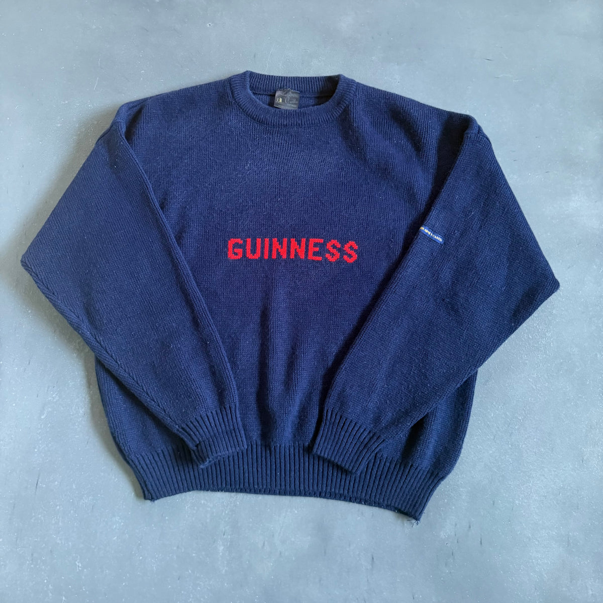 90's Vintage Guinness Sweater Size Boxy Large