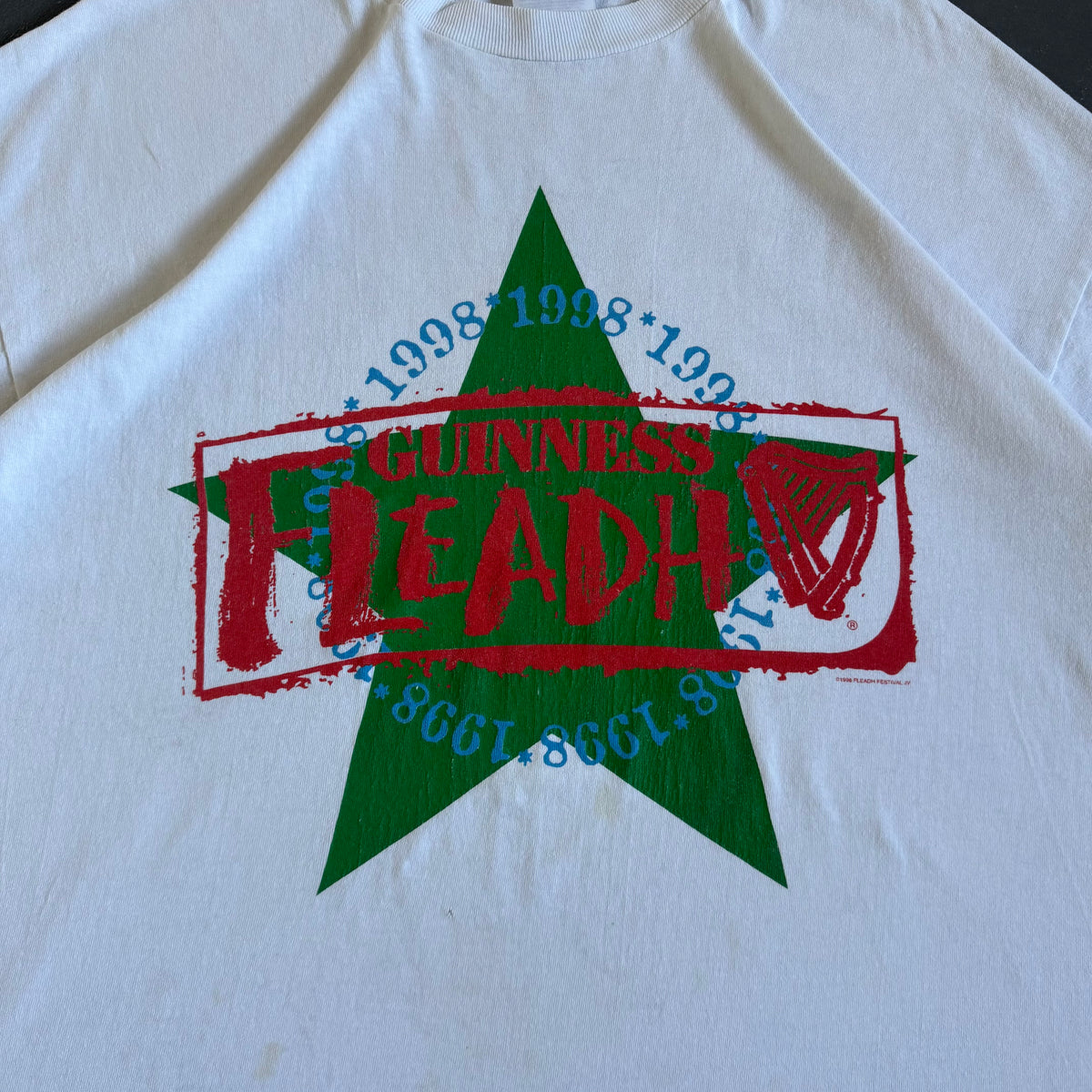 Rare 1998 Guinness Fleadh Tee Size L/XL
