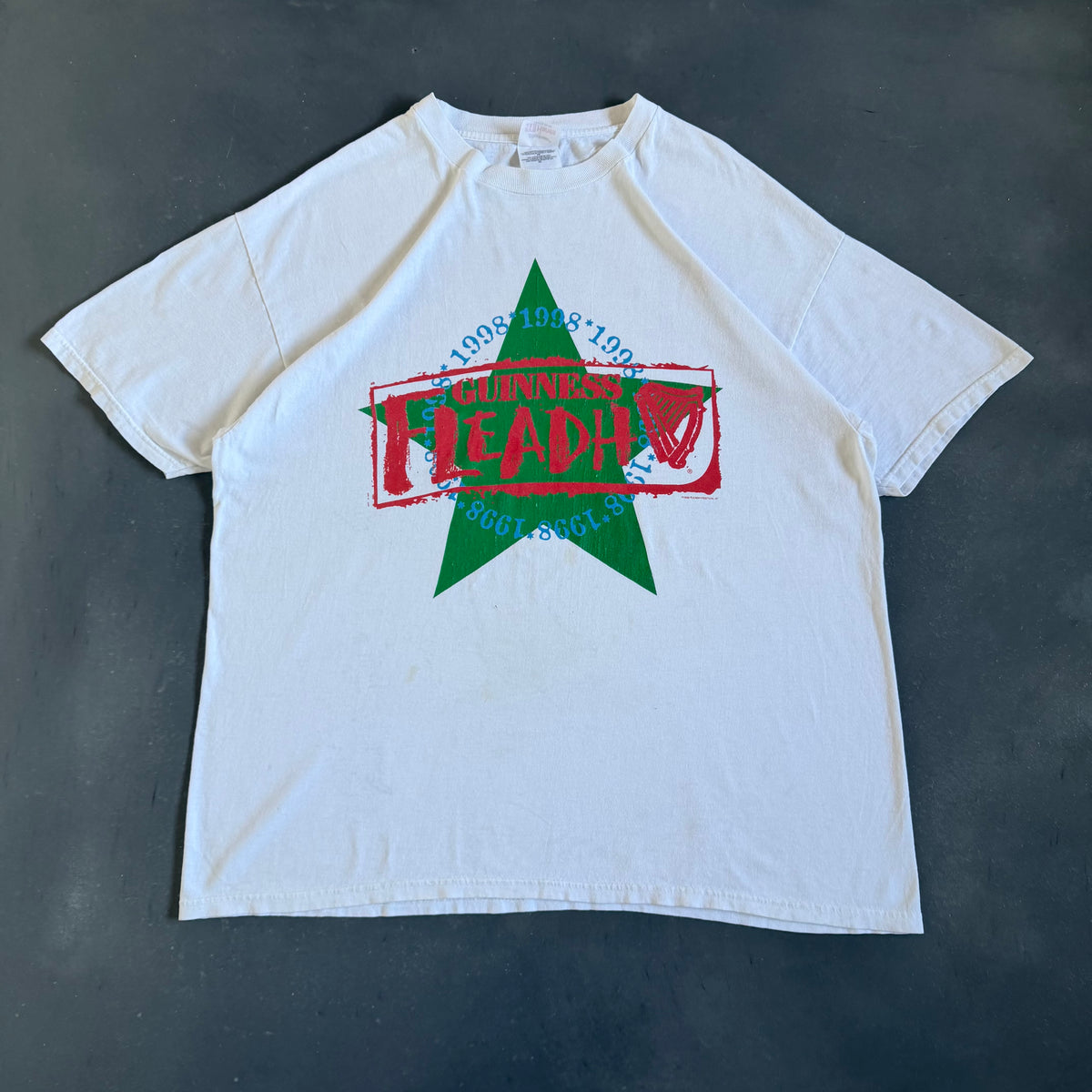Rare 1998 Guinness Fleadh Tee Size L/XL