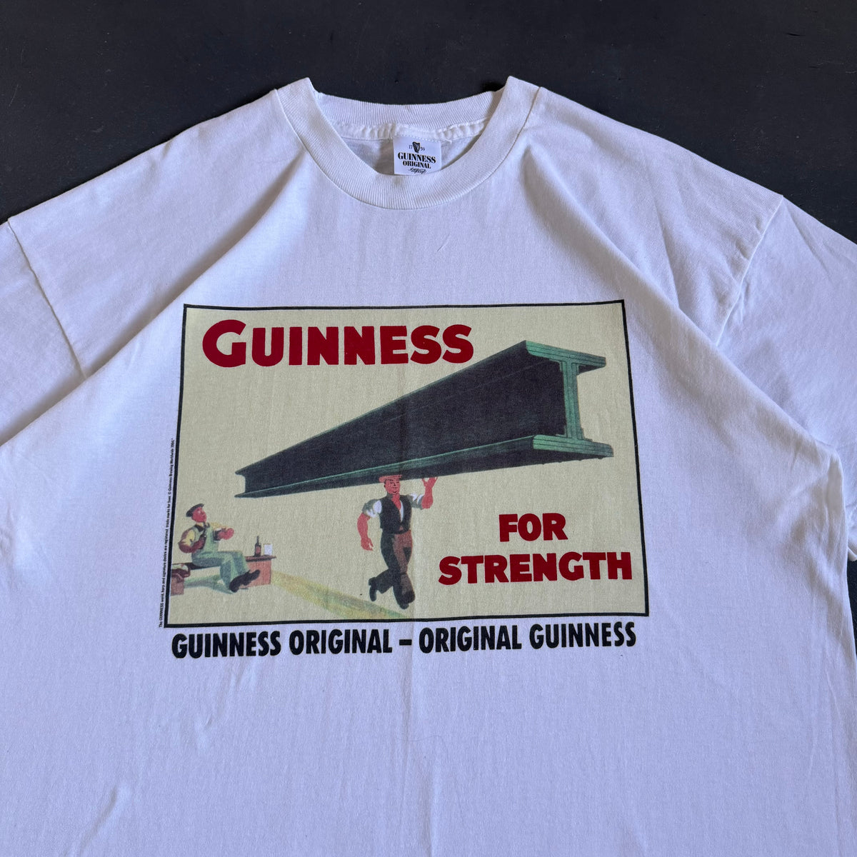 1990's Guinness for Strength Tee Size XL