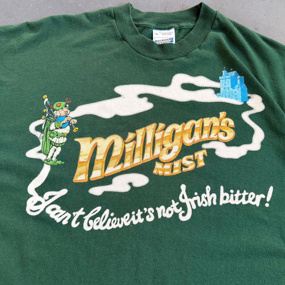 Vintage Milligans Mist Tee Size XL