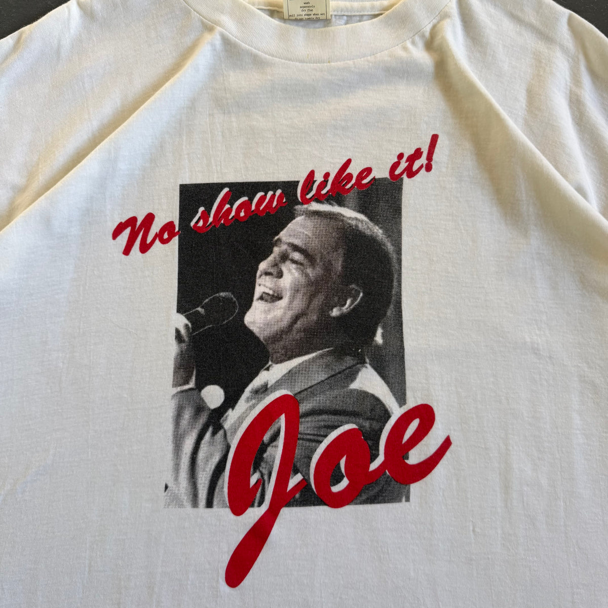 Rare Vintage Joe Dolan Tee Size L/XL