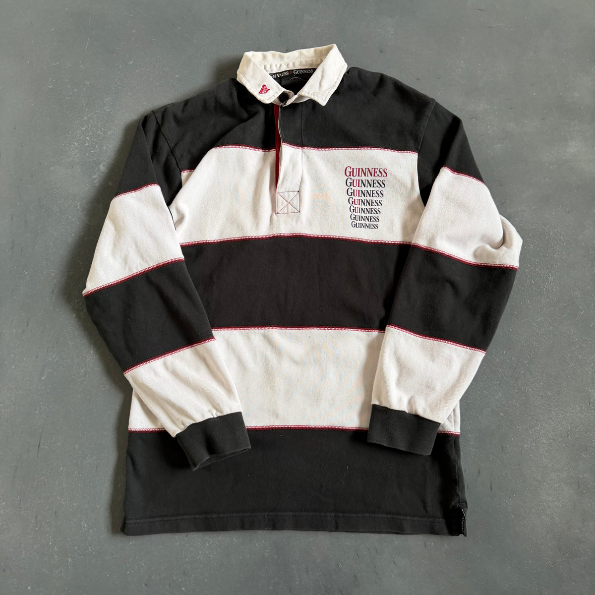 Vintage Guinness Rugby Shirt Size Small