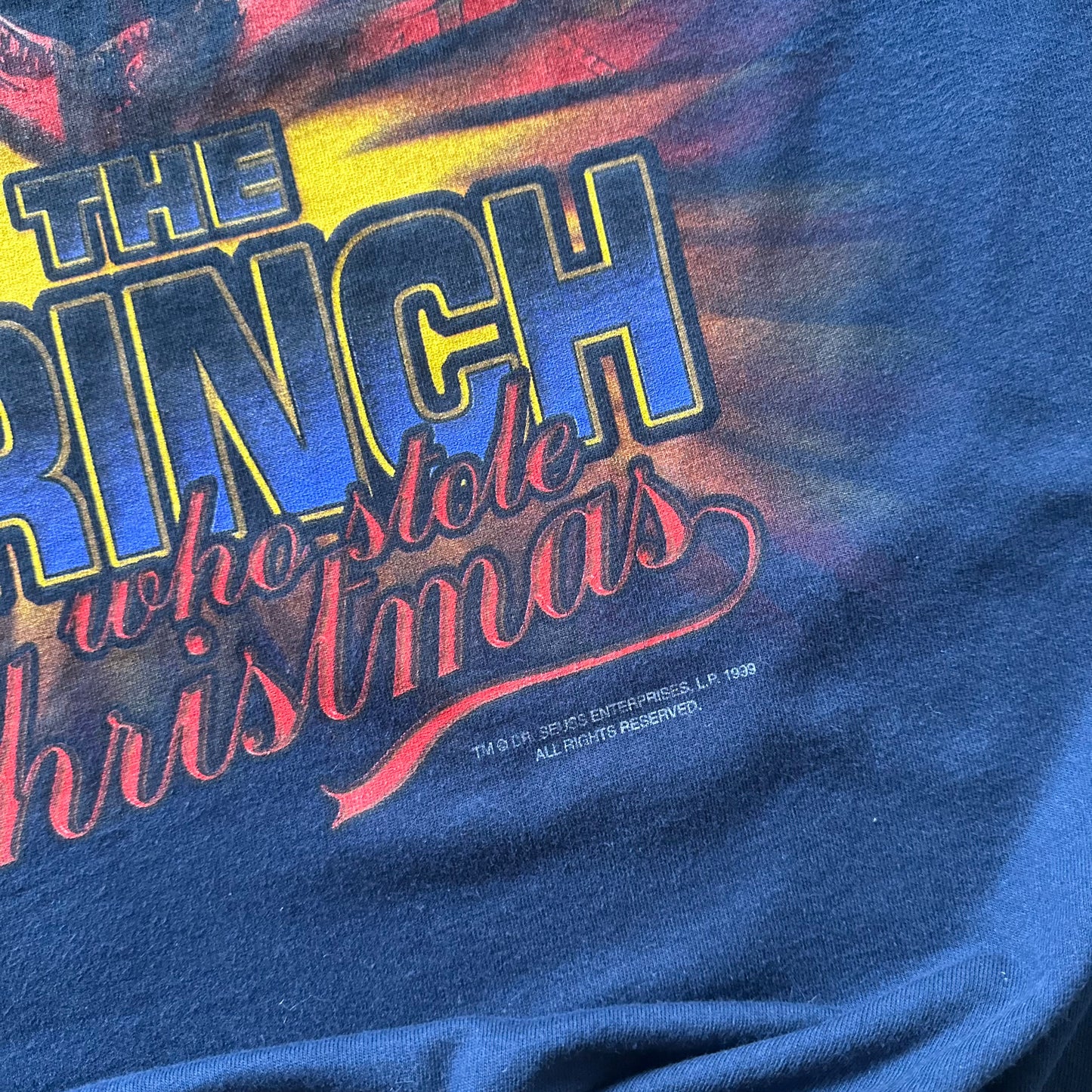 1999 How the Grinch Stole Christmas Tee XL