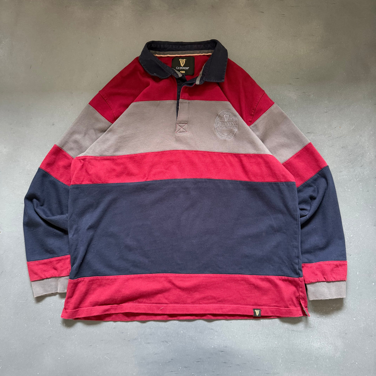 Vintage Guinness Rugby Shirt Size XL