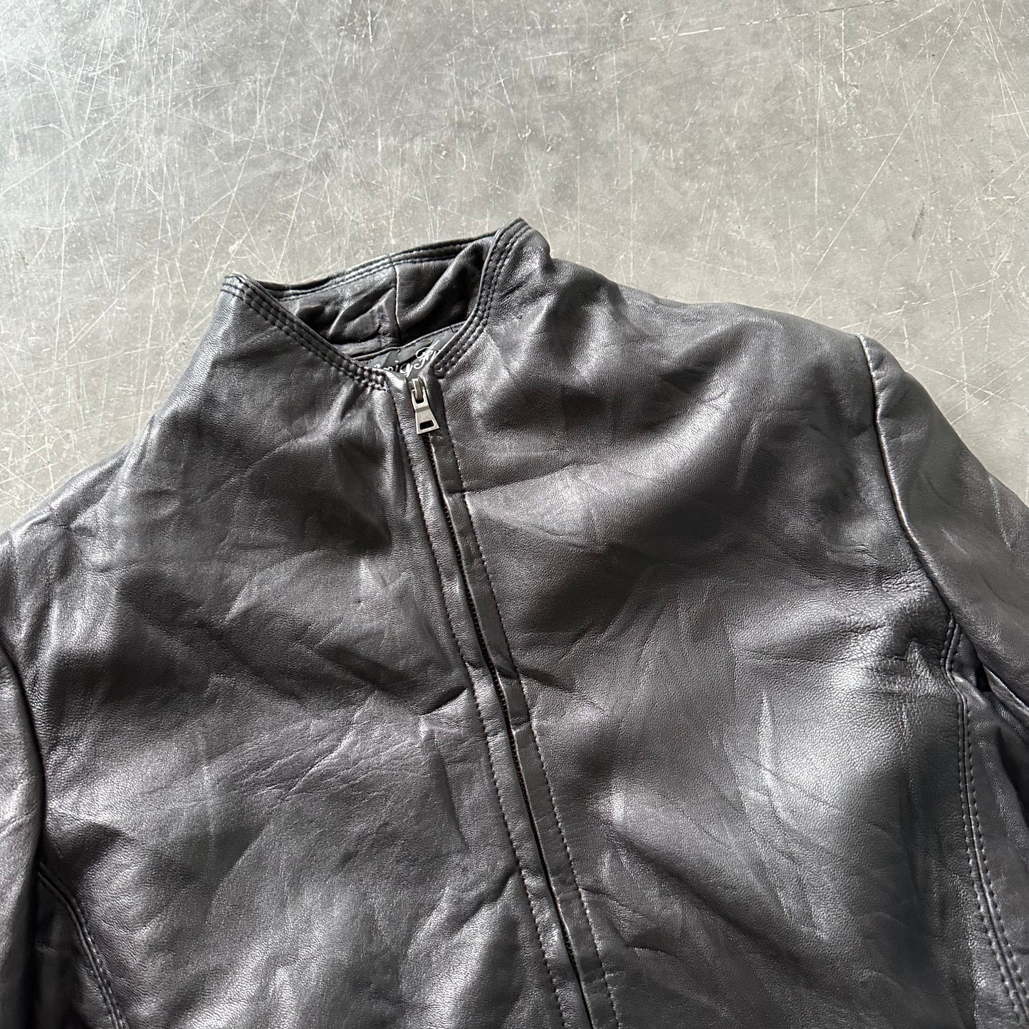 Vintage Leather Jacket Size Medium