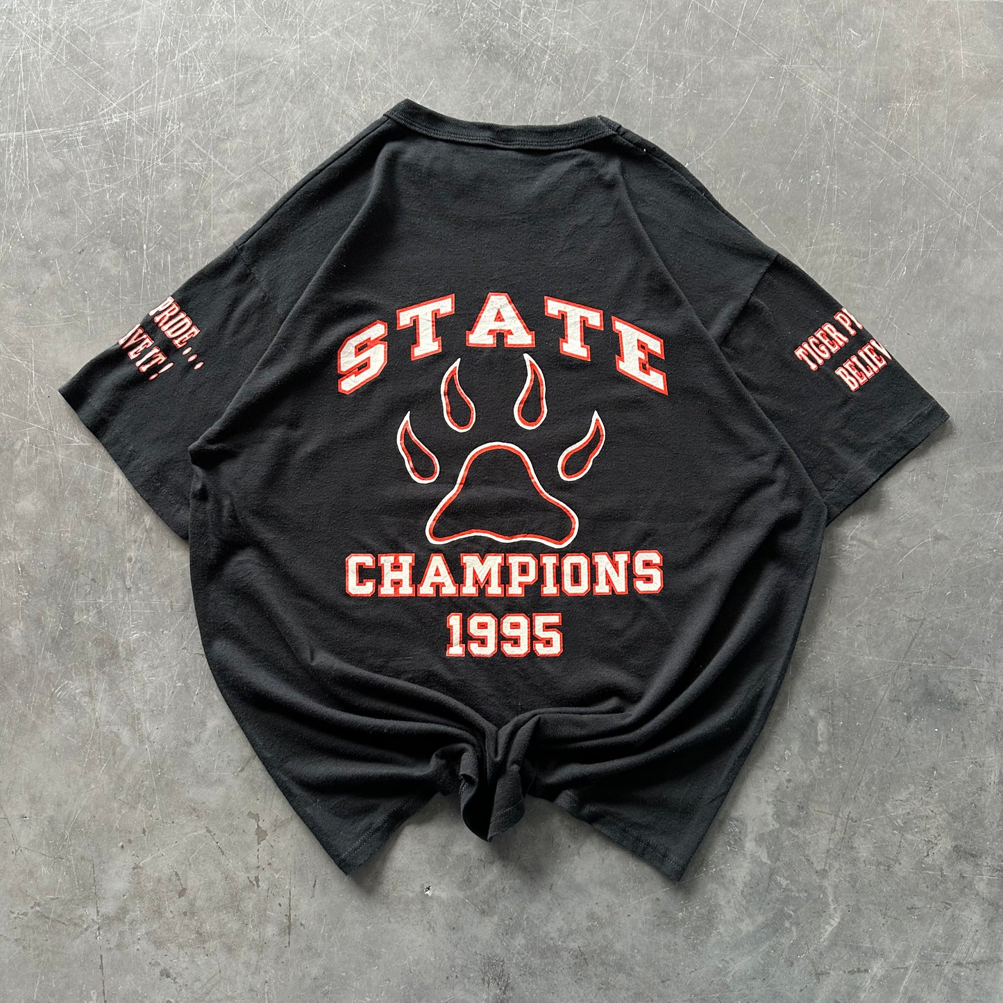 Vintage 1995 State Champions Tee Size L