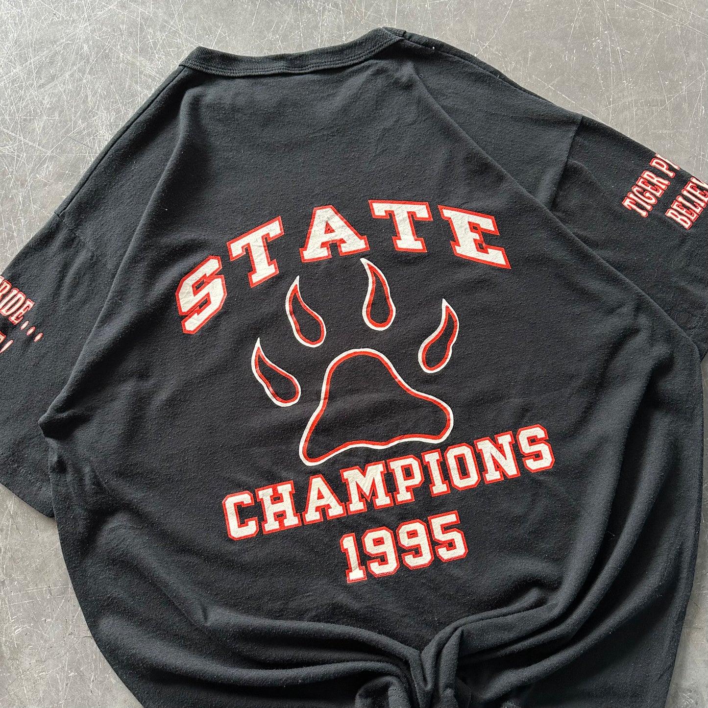 Vintage 1995 State Champions Tee Size L