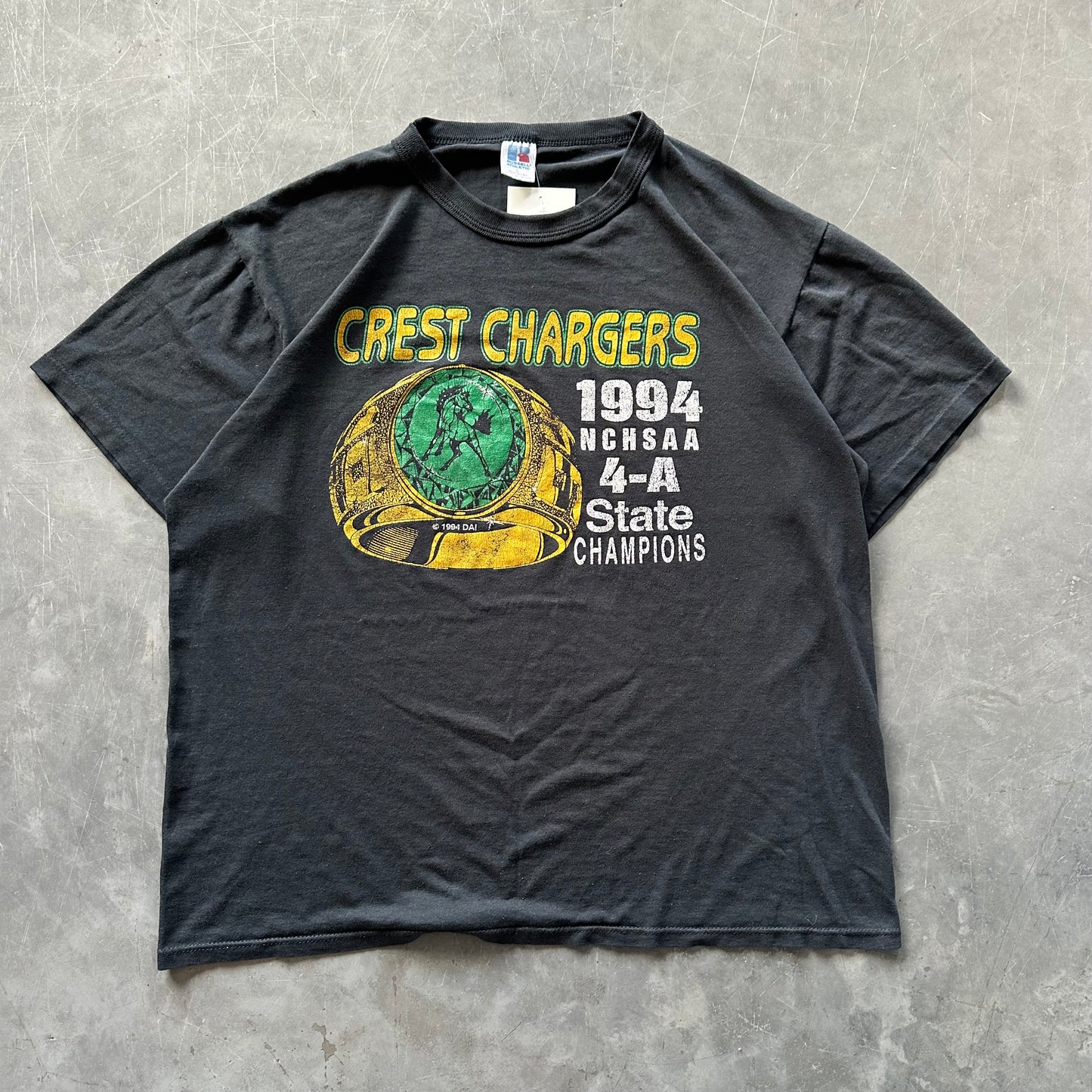 1994 Crest Chargers Tee Size Large