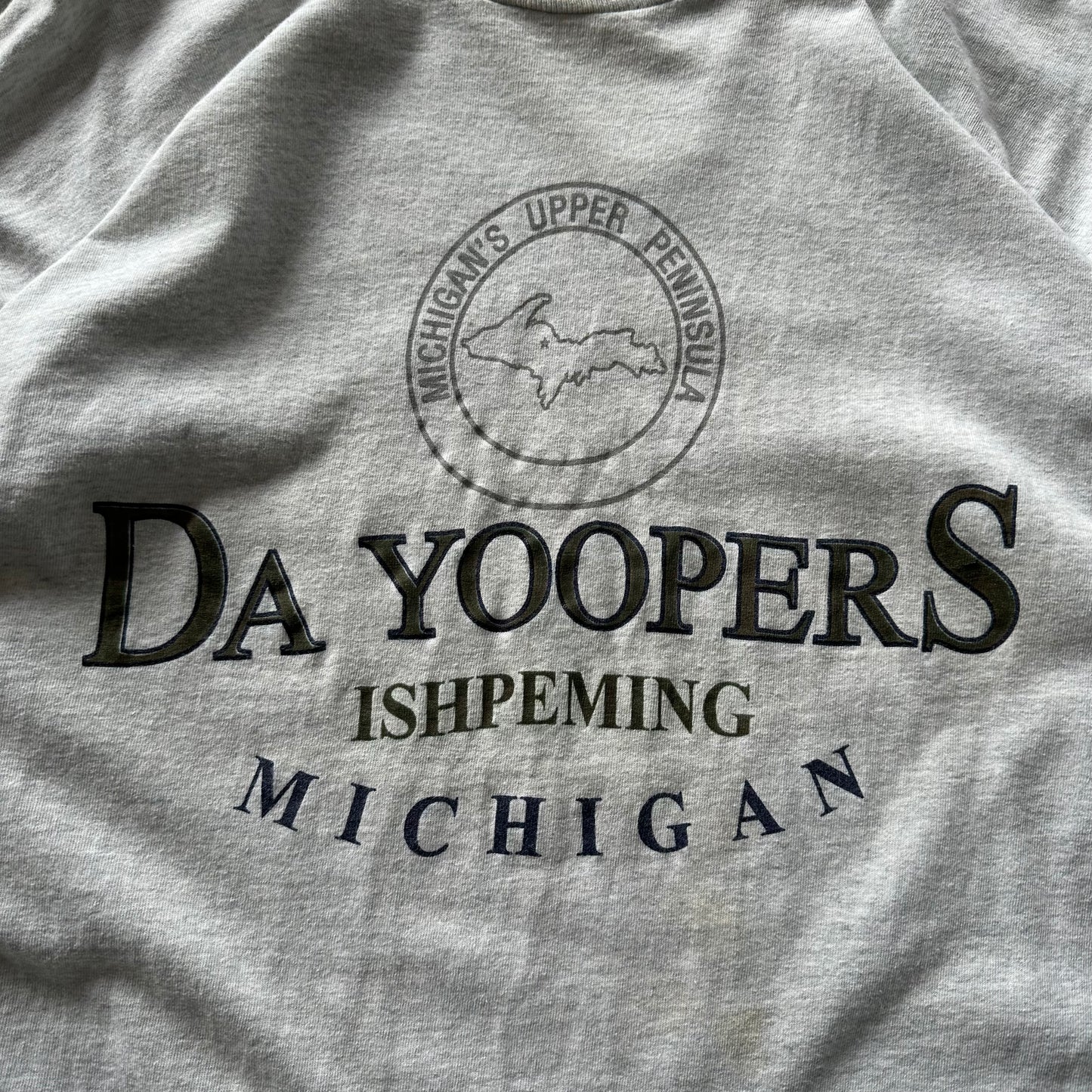 Vintage Da Yoopers Michigan Tee Size XL