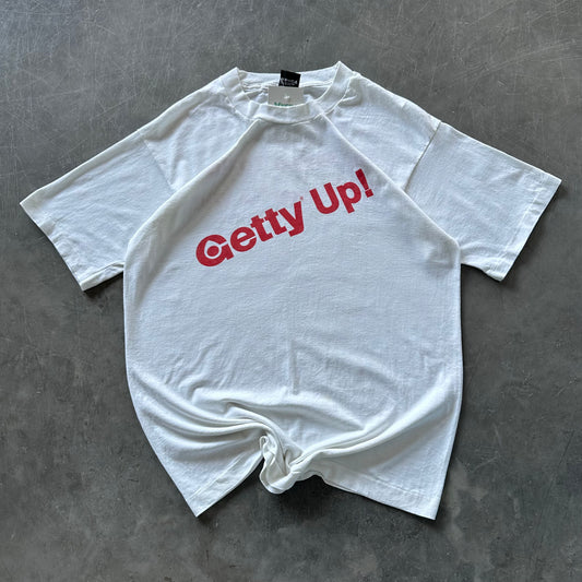 90's Vintage Getty Up! Tee Size Large