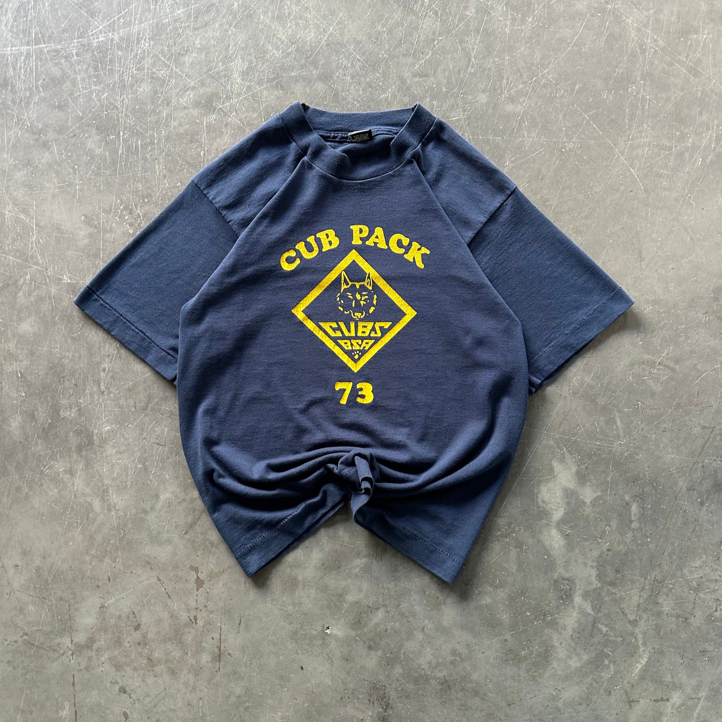 Vintage Cub Pack 73 Tee Size XS/S