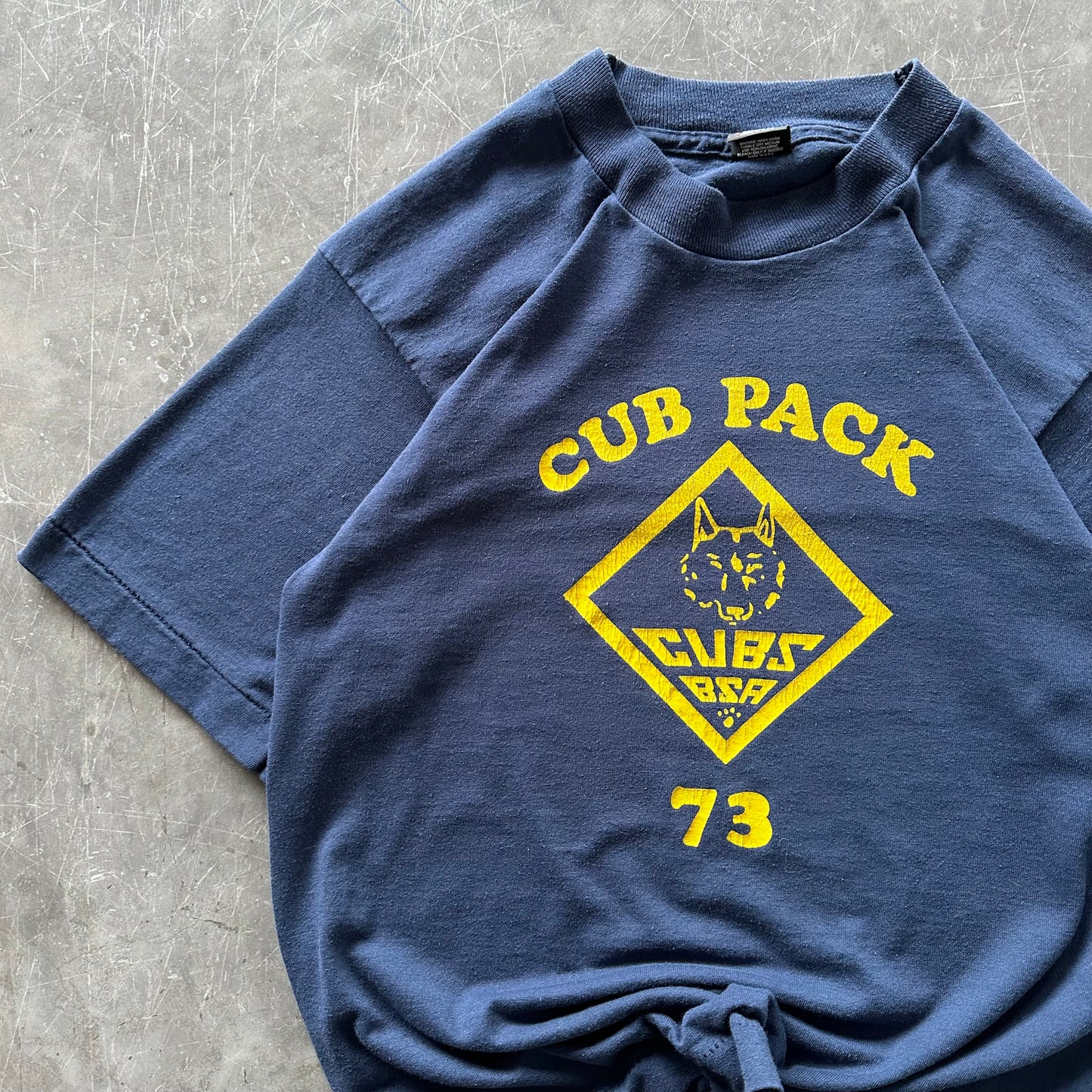 Vintage Cub Pack 73 Tee Size XS/S