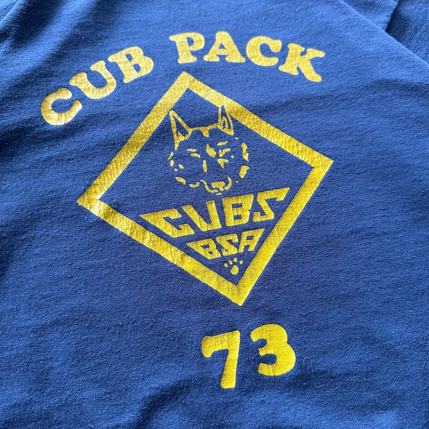 Vintage Cub Pack 73 Tee Size XS/S