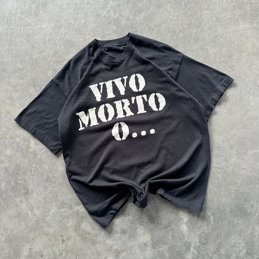 Vintage Vivo Morto O Tee Size Medium