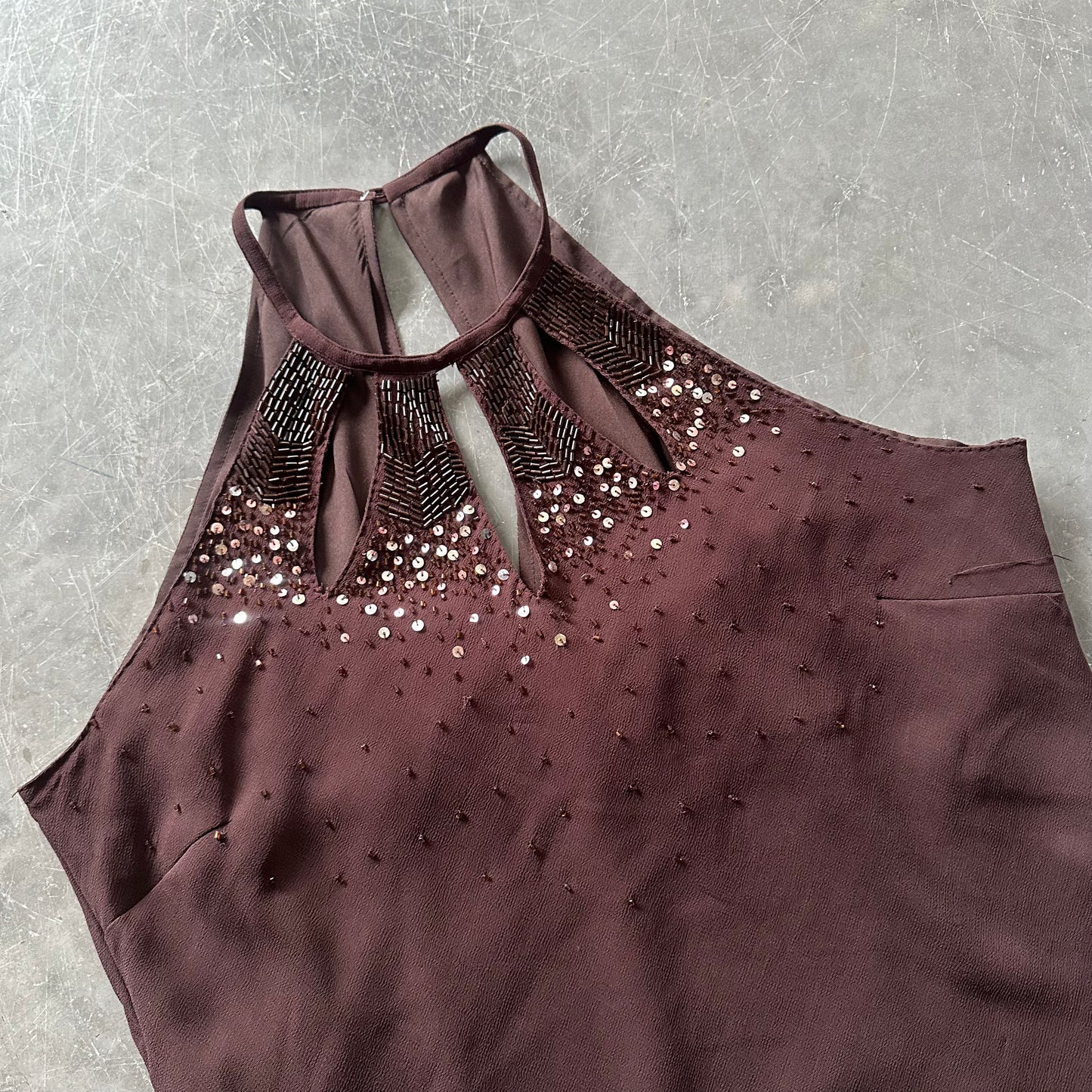 Vintage Embellished Blouse UK 18