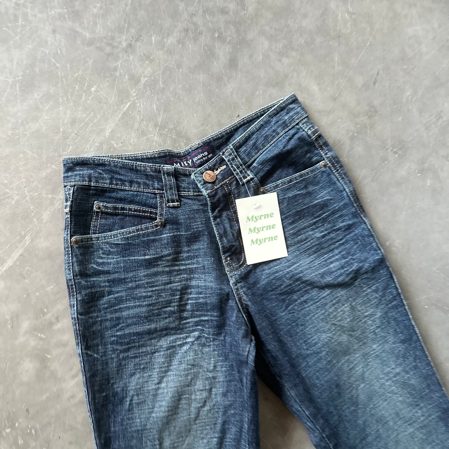 Vintage Denim Flares UK 6