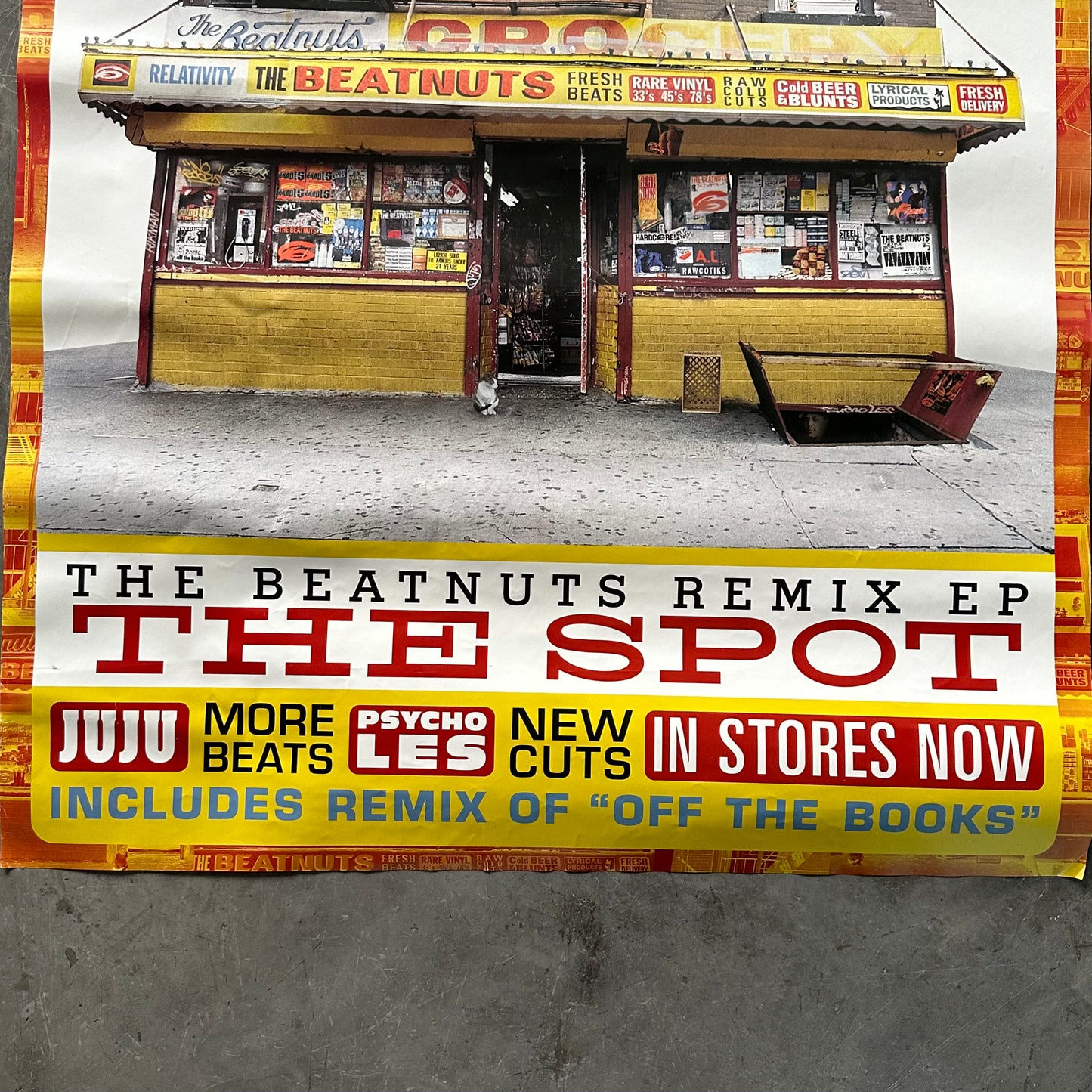 1998 Beatnuts The Spot EP Poster