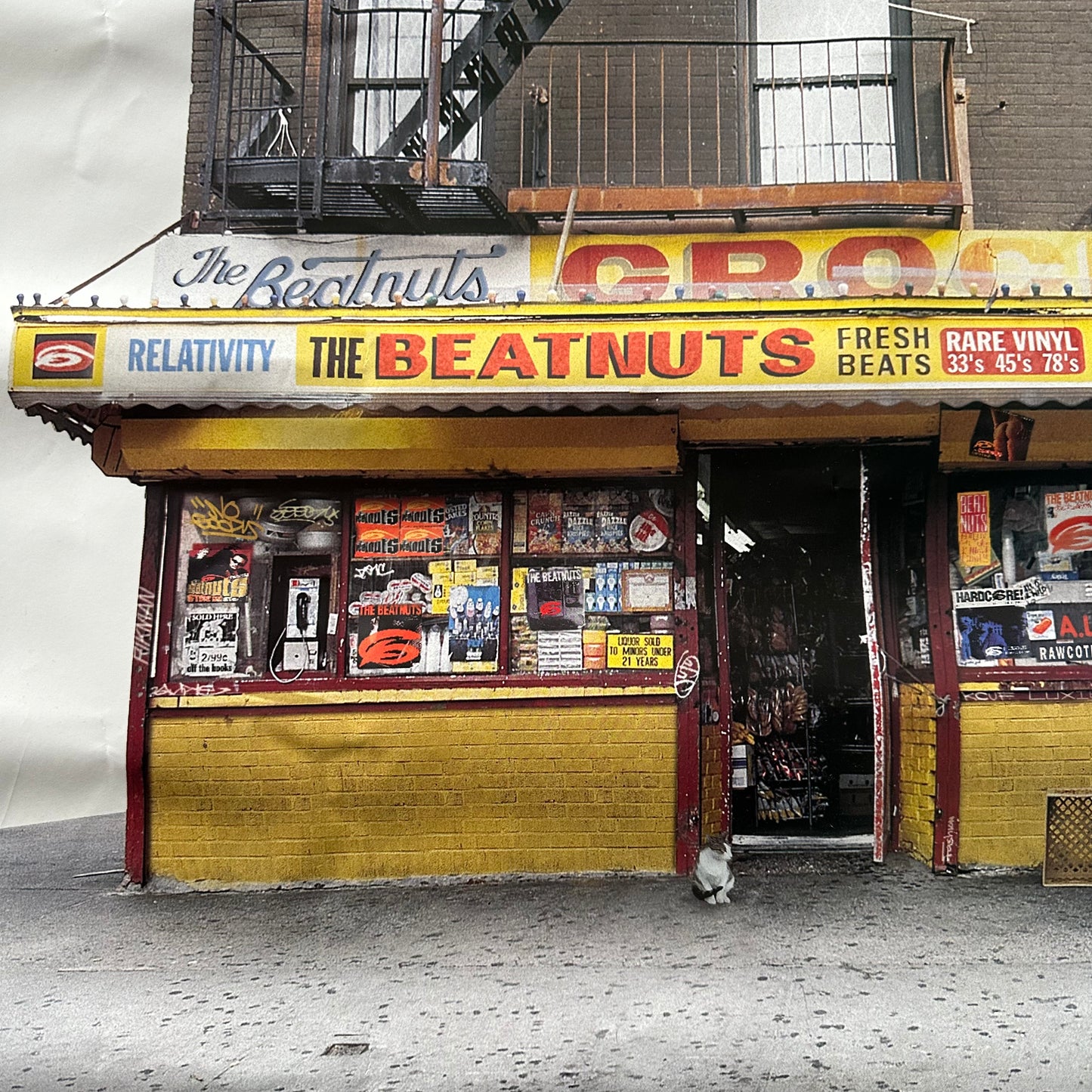 1998 Beatnuts The Spot EP Poster