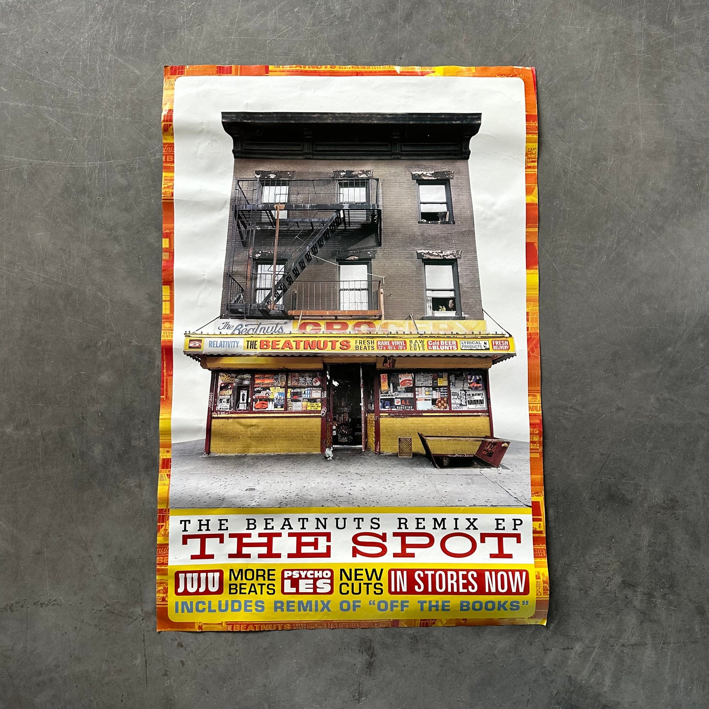 1998 Beatnuts The Spot EP Poster