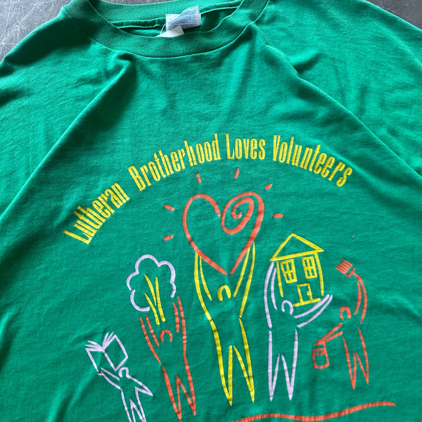 Vintage Lutherean Brotherhood Tee Size 2XL