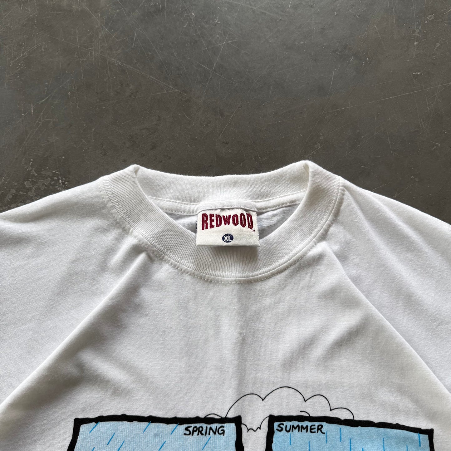 Vintage Seasons of Ireland Tee Size XL