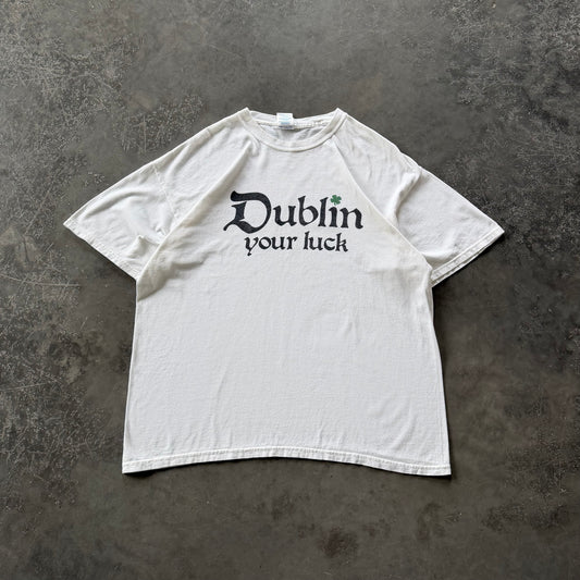 90's Dublin your Luck Tee Size XL