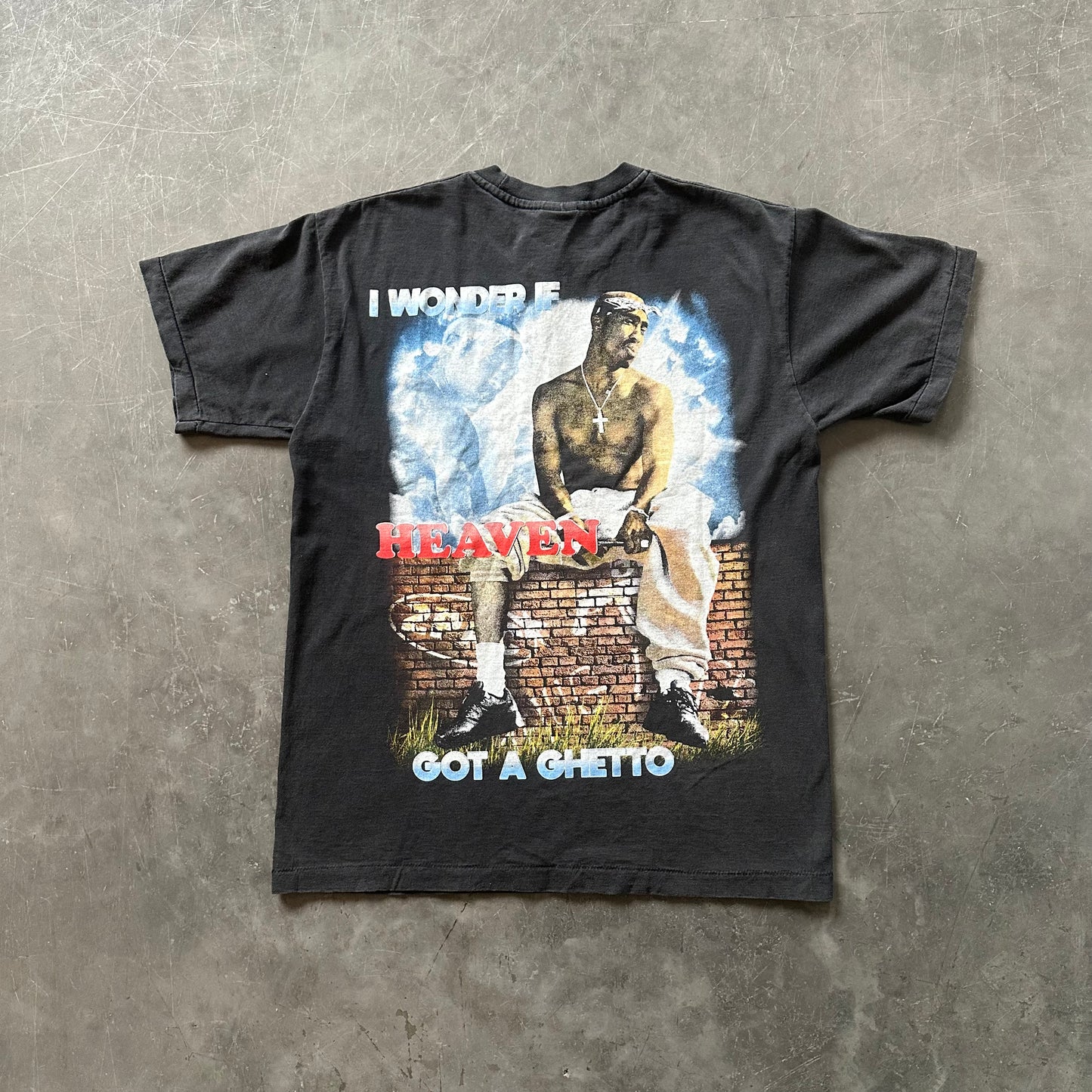 Vintage Bootleg Tupac Tee Size L