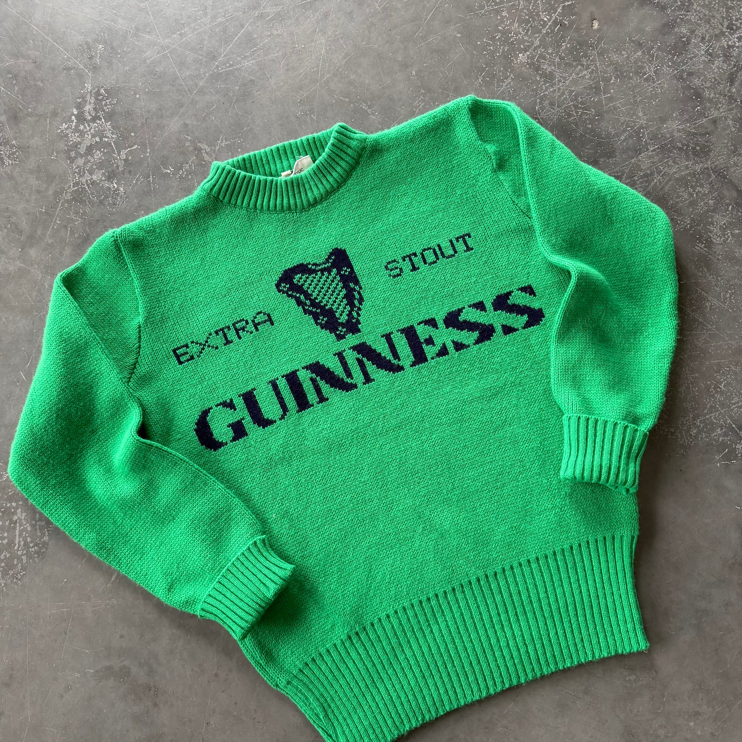 1990's Guinness Stout Sweater Size XS/S