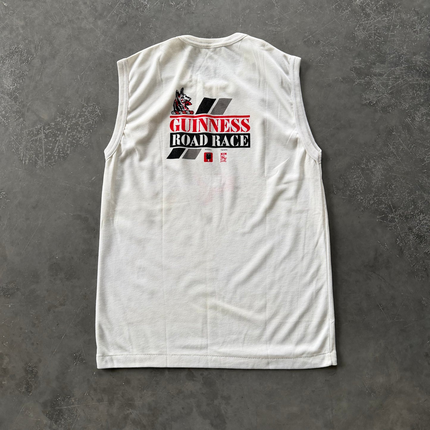 Vintage Guinness Running Vest Size L