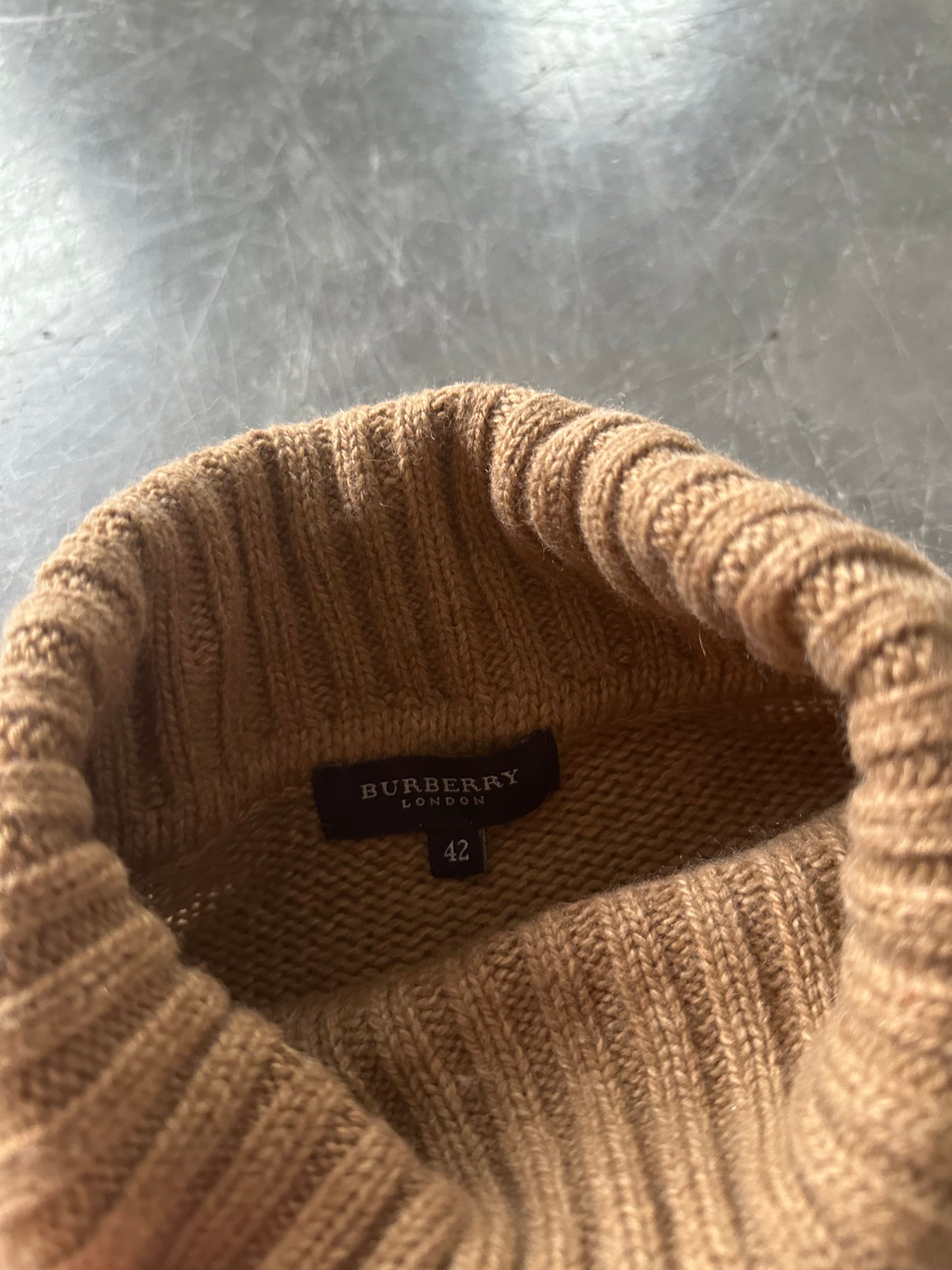 Vintage Burberry Wool Sweater Size 8/10