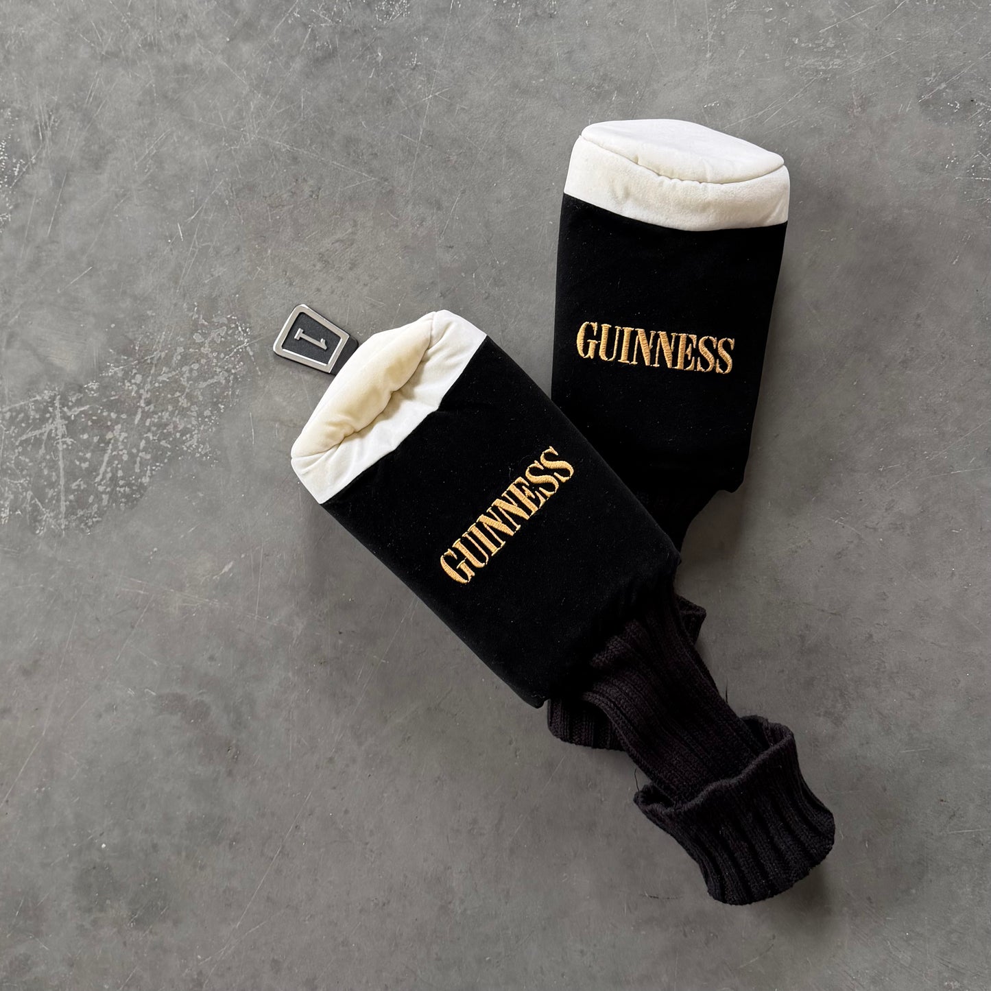 Deadstock Vintage Guinness Driver Covers