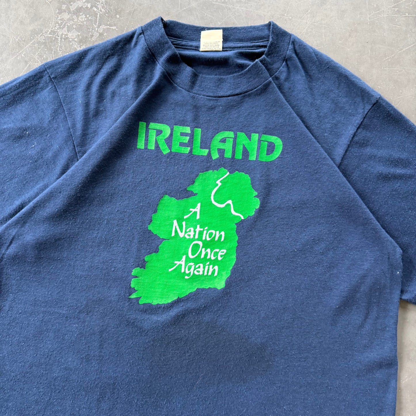 90's Ireland a Nation Once Again Tee Size Small