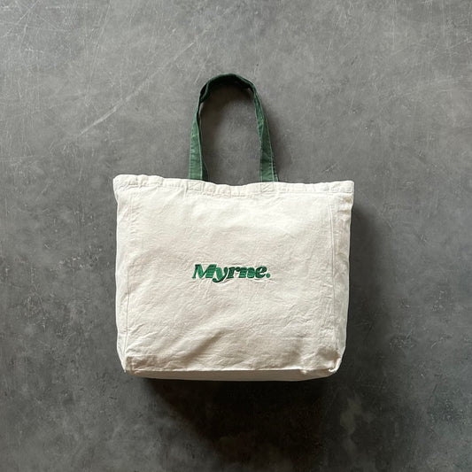 Myrne Canvas Shopper Tote - Green