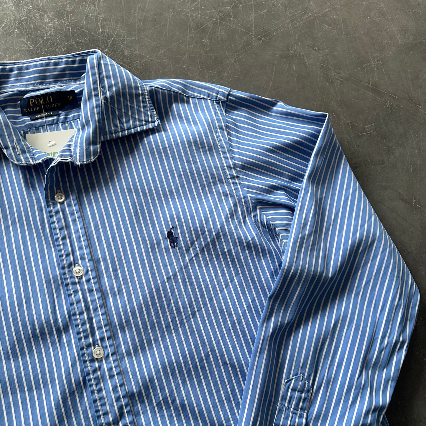 Ralph Lauren Striped Shirt Size 16