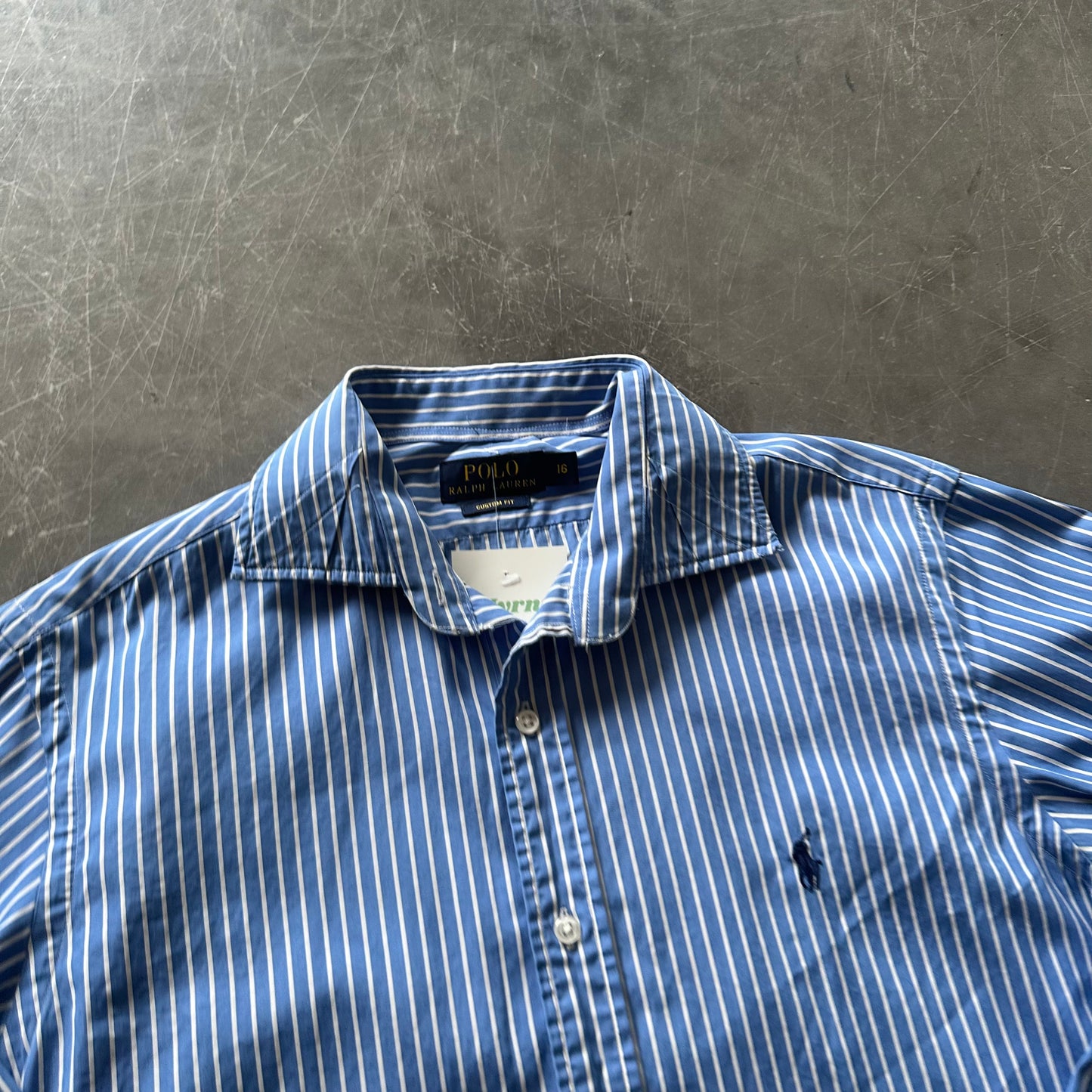 Ralph Lauren Striped Shirt Size 16